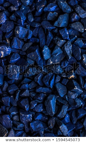Stock fotó: Dark Blue Stone Pebbles As Abstract Background Texture Landscap