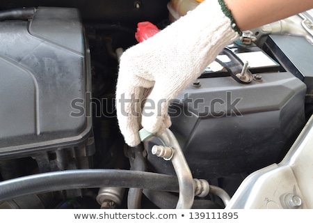 Foto stock: Repaired Air Car Components