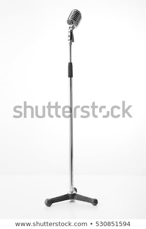 Сток-фото: Microphone On Stand