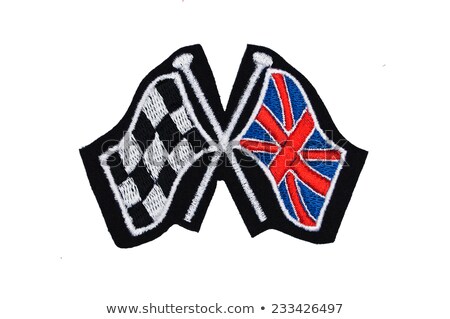 Сток-фото: Union Jack On Race Car