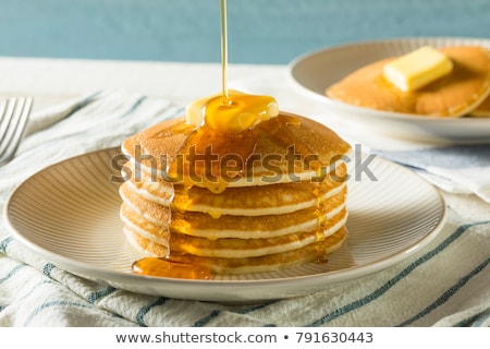 Stockfoto: Pancakes With Honey