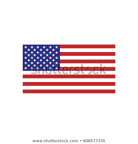 Stock fotó: Flag Of United States Of America