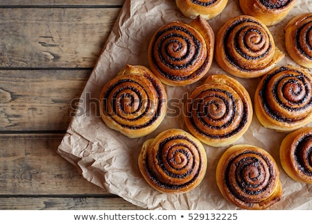 Stock fotó: Sweet Cinnamon Rolls