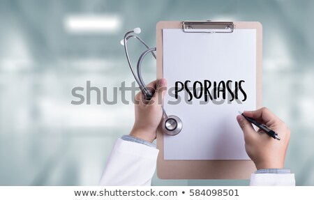 Stock photo: Dermatitis Diagnosis Medical Concept Composition Of Medicament