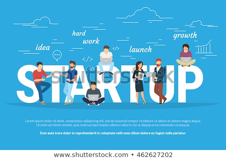 Stockfoto: Business Startup Banner