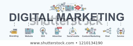 Stockfoto: Digital Marketing And Seo