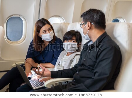 Stok fotoğraf: Father And Son Abroad