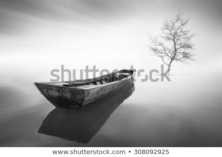 Foto stock: Silent Sea In The Dusk