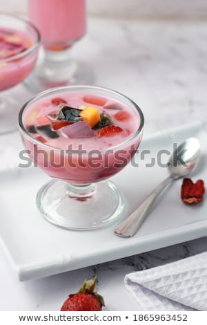 Сток-фото: Mixed Ice Fruit Dish Es Campur Indonesian Cold Beverage Dessert