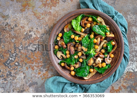 Foto stock: Chickpea Salad With Ingredient