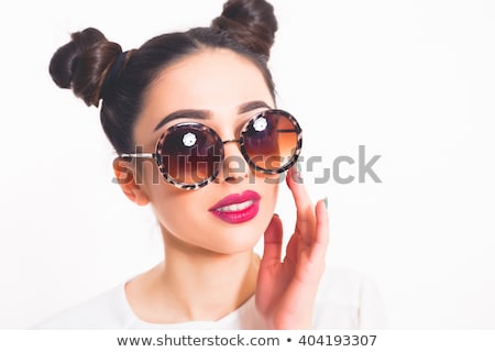 [[stock_photo]]: Closeup Portrait Of Sexy Brunette Beauty