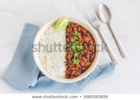 ストックフォト: Rice And Beans