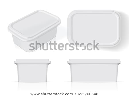 [[stock_photo]]: Mascarpone Cheese In Plastic Packaging