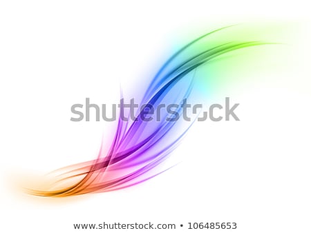 Abstract Artistic Creative Colorful Rainbow Wave Сток-фото © vlastas