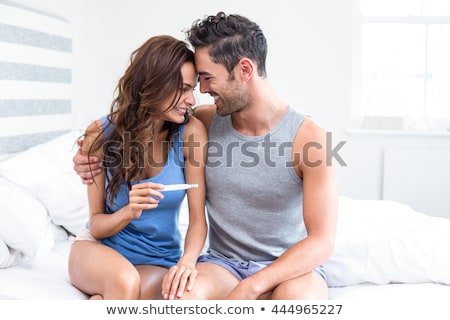 [[stock_photo]]: Couple Pregnancy Test Positive