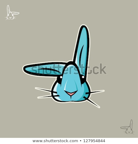 Сток-фото: Cartoon Goofy Bunny Rabbit