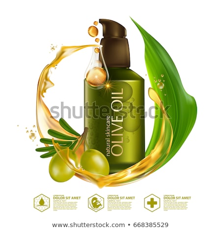 Stockfoto: Hair Olive Oil Natural Cosmetics Organic Essence