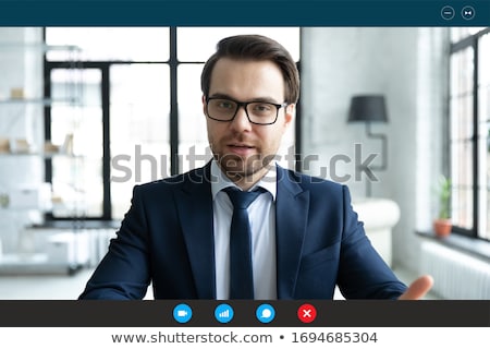 ストックフォト: Businessman Looking At Camera