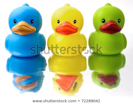 Foto stock: Res · patos · de · goma