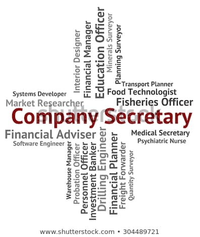 [[stock_photo]]: Secretary Job Represents Clerical Assistant And Pa