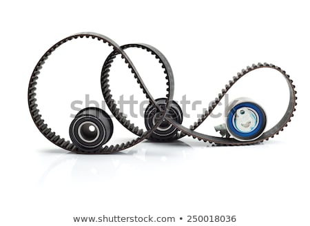 ストックフォト: Timing Belt Two Rollers And The Tension Mechanism