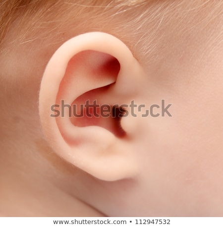 Zdjęcia stock: Close Up Newborn Baby Ear