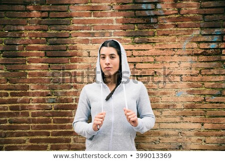 Stock photo: Defiant Urban Fitness Woman Portrait