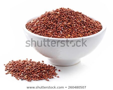 Foto stock: Bowl Of Red Quinoa