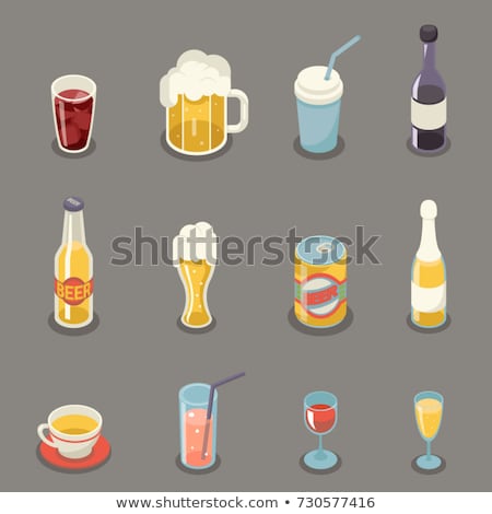 Stockfoto: Isometric Beer Mug