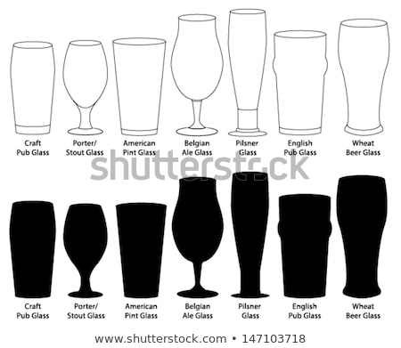 Stok fotoğraf: Beer Pilsener Pint Glass