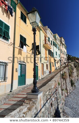 Foto d'archivio: Urban Scene In Bogliasco Italy