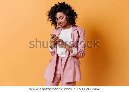 Foto stock: Suit Girl