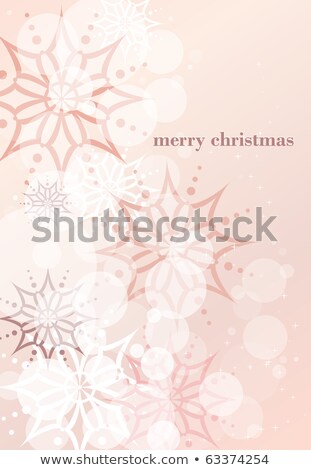 Stock fotó: Blank Gift Tag With Pink Bokeh Background