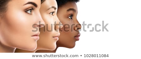 Foto stock: Beauty Skin Care Face Portrait Of Asian Woman