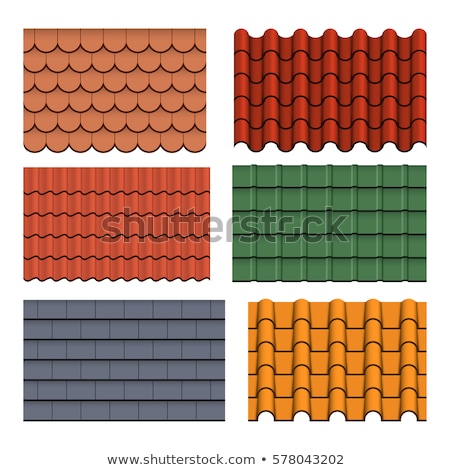 Stock fotó: Roof Tiles