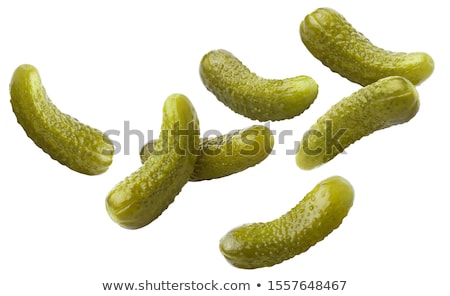 Zdjęcia stock: Salted Pickled Cucumbers