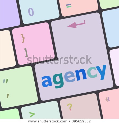 Marketing Concept Computer Keyboard With Word Ad Stockfoto © fotoscool