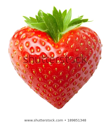 Foto stock: Strawberry Heart