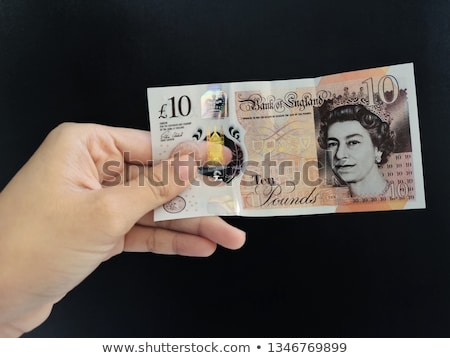 Stok fotoğraf: Pound Currency Background - 10 Pounds