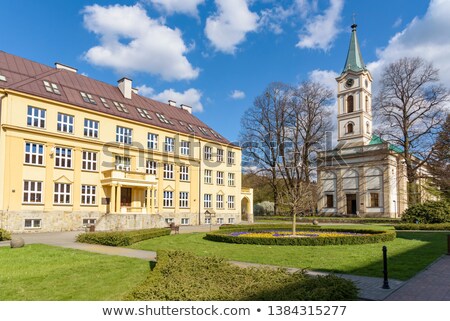 [[stock_photo]]: Evangelical Church In Wisla Poland