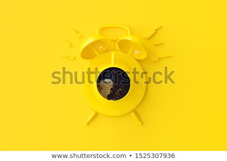 [[stock_photo]]: Closeup View Of Colorful Alarm Clock On White Background 3d Rendering