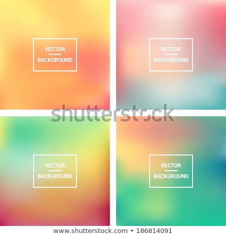 Stok fotoğraf: Blurred Abstract Backgrounds Set Smooth Banner Template Collection