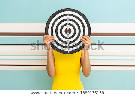 [[stock_photo]]: Person Hold Target