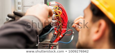 Stock photo: Electrical Engineers At Work