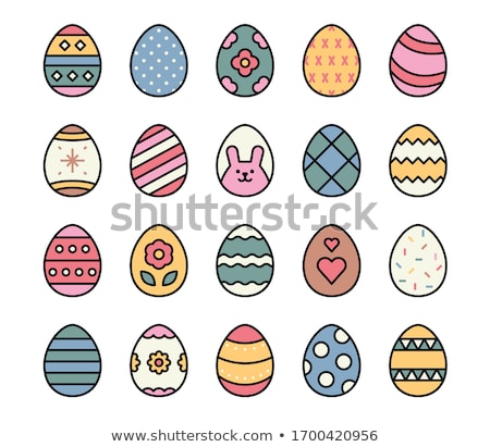Zdjęcia stock: Easter Painted Eggs