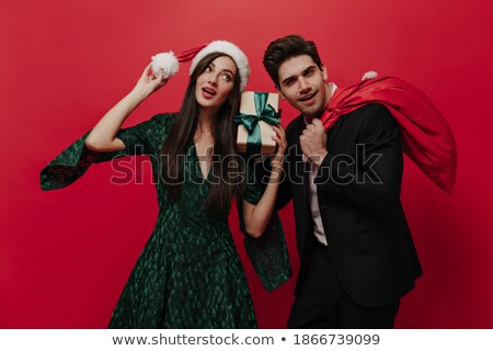 [[stock_photo]]: Gorgeous Brunette Wearing A Black Suit