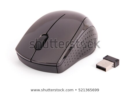 Stock foto: The Usb Card Reader In A Mouse Shape The Mouse Can Be Use With