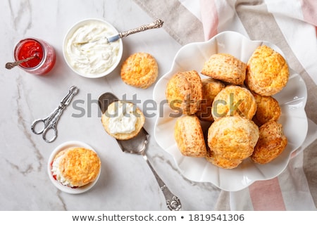 Stockfoto: Elfgemaakte · Engelse · scones