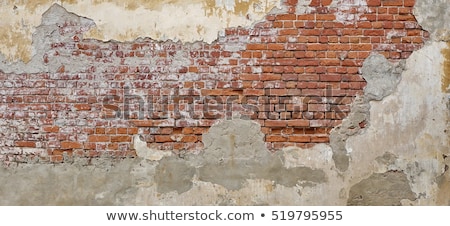 Foto d'archivio: Exposed Red Vintage Brick Wall Texture