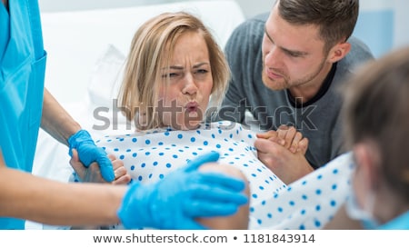 [[stock_photo]]: Woman In Maternity Ward